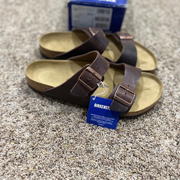 Birkenstock Other - Birkenstock Arizona Oiled Habana EU 44 (Men 11) 0052531 NEW
